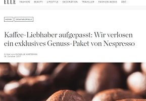 Nespresso Kaffeemaschine Gewinnspiel