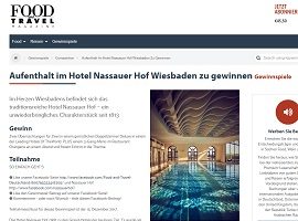 Hotel Nassauer Hof Gewinnspiel