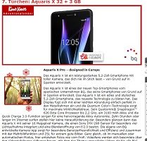 BQ Aquaris X Pro Gewinnspiel