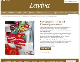 Einkaufsgutschein Gewinnspiel