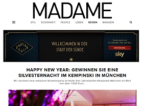 Kempinski München Silvesterparty Gewinnspiel