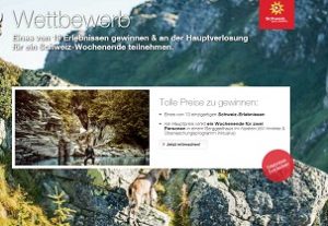 Berggasthaus Alpstein Gewinnspiel