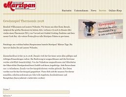 Thermomix Gewinnspiel, Odenwälder Marzipan Gewinnspiel