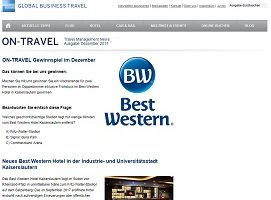 Best Western Kaiserslautern Gewinnspiel