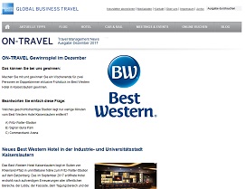 Best Western Kaiserslautern Gewinnspiel