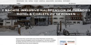 Hotel Puradies Gewinnspiel