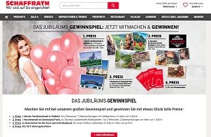 Schaffrath Jubiläums Gewinnspiel