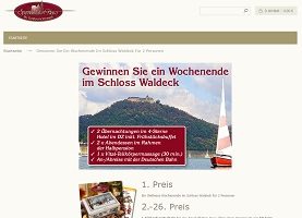 Schloss Waldeck Gewinnspiel