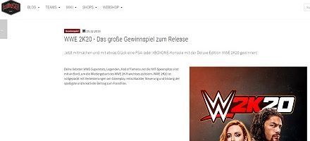 Playstation 4 Gewinnspiel, Titus Gewinnspiel