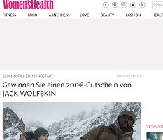 Jack Wolfskin Gutschein Gewinnspiel