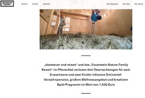 Feuerstein Family Nature Resort Gewinnspiel