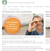 Aquabion Wasserbehandlungssystem Gewinnspiel