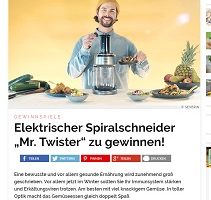 Severin Spiralschneider Gewinnspiel
