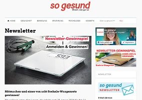 Soehnle Waagen-Paket Gewinnspiel