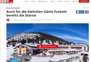 Kinderhotel Oberjoch Gewinnspiel, Bunte Gewinnspiel