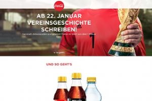 Coca Cola Aktionscode Gewinnspiel, Coca Cola Gewinnspiel