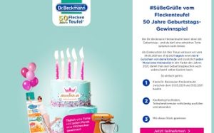 Dr. Beckmann Kassenbon Gewinnspiel, Dr. Beckmann Gewinnspiel