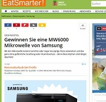 Samsung Mikrowelle Gewinnspiel