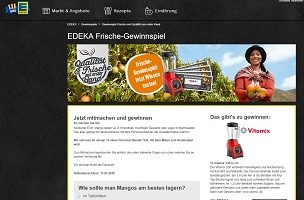 Vitamix S30 Gewinnspiel, Edeka Gewinnspiel