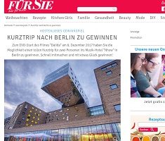 Hotel Nhow Berlin Gewinnspiel