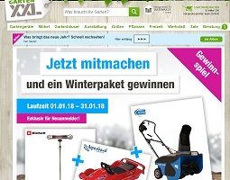 Güde Schneefräse Gewinnspiel, GartenXXL Gewinnspiel