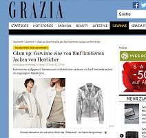 Herrlicher Jacke Gewinnspiel, Grazia Gewinnspiel