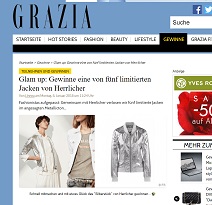 Herrlicher Jacke Gewinnspiel, Grazia Gewinnspiel