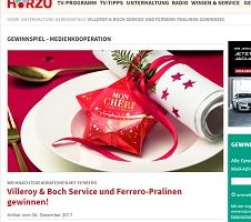 Porzellan Service Gewinnspiel