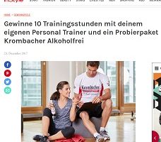 Personal Training Gewinnspiel, InStyle Gewinnspiel