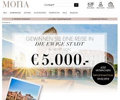 Rom Reise Gewinnspiel, Mona Gewinnspiel