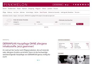 Dermaplan Hautpflege Gewinnspiel, Pinkmelon Gewinnspiel