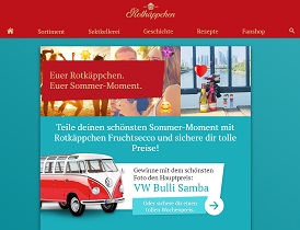 VW Bulli Gewinnspiel, Rotkäppchen Gewinnspiel