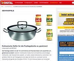 Rösle Risotto Topf Gewinnspiel, TV Digital Gewinnspiel