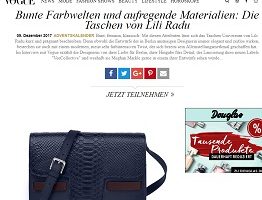 Lili Radu Tasche Gewinnspiel, Vogue Gewinnspiel