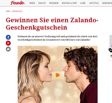 Zalando Gutschein Gewinnspiel