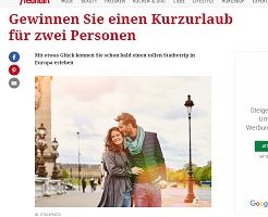 Urlaubsbox Städte-Tripp Gewinnspiel