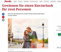 Urlaubsbox Städte-Tripp Gewinnspiel