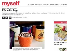 BecksCoacoa Kakao-Paket Gewinnspiel, myself Gewinnspiel