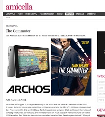 Archos Tablet Gewinnspiel, Amicella Gewinnspiel