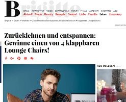 Tchibo Lounge Chair Gewinnspiel, Bigitte Gewinnspiel