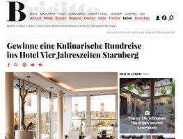 Hotel Vier Jahreszeiten Starnberg Gewinnspiel, Brigitte Gewinnspiel