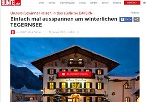 Hotel Bachmaier Weissach Gewinnspiel, Bunte Gewinnspiel