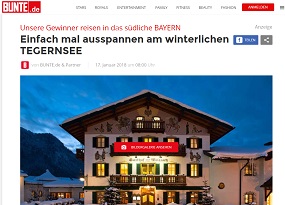 Hotel Bachmaier Weissach Gewinnspiel, Bunte Gewinnspiel