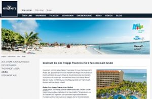 Karibik Reise Gewinnspiel, Engbers Gewinnspiel