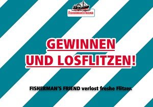 Smart Cabrio Gewinnspiel, Fisherman's Friend Gewinnspiel
