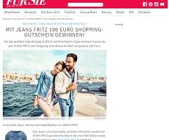 Jeans Fritz Gutschein Gewinnspiel, Für Sie Gewinnspiel