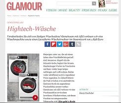 AEG Waschmaschine Gewinnspiel, Glamour Gewinnspiel