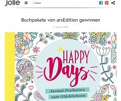 arsEdition Buchpaket Gewinnspiel, Jolie Gewinnspiel