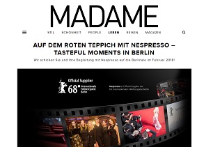 Berlinale-Reise Gewinnspiel, Madame Gewinnspiel