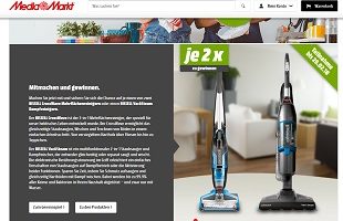 Bissel Dampfreiniger Gewinnspiel, MediaMarkt Gewinnspiel